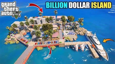 Gta V My Billion Dollar Island In Los Santos Gameplay 24 Youtube