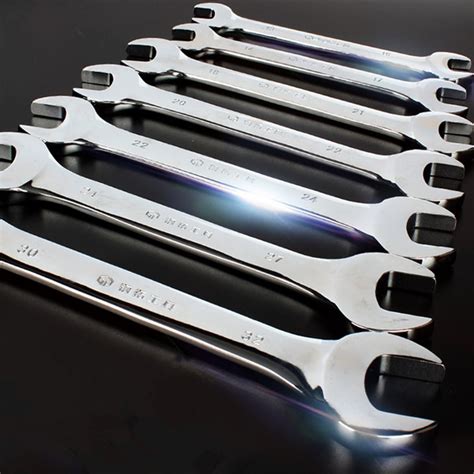 6 24mm High Quality Double Ended Open End Wrenches Activities Ratchet