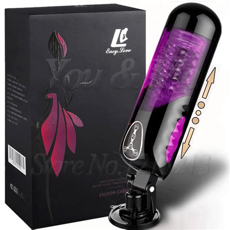 New Automatic High Speed Telescopic Rotating Voice Sex Machine Vagina