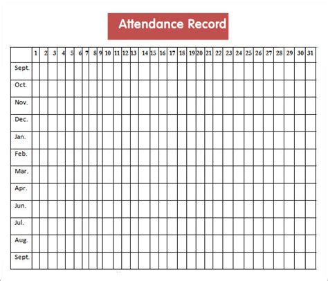 Attendance Sheet Templates 10 Download Free Documents In Pdf Word