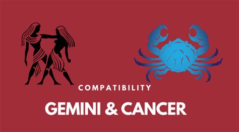 Gemini And Cancer Compatibility Horoscopefan