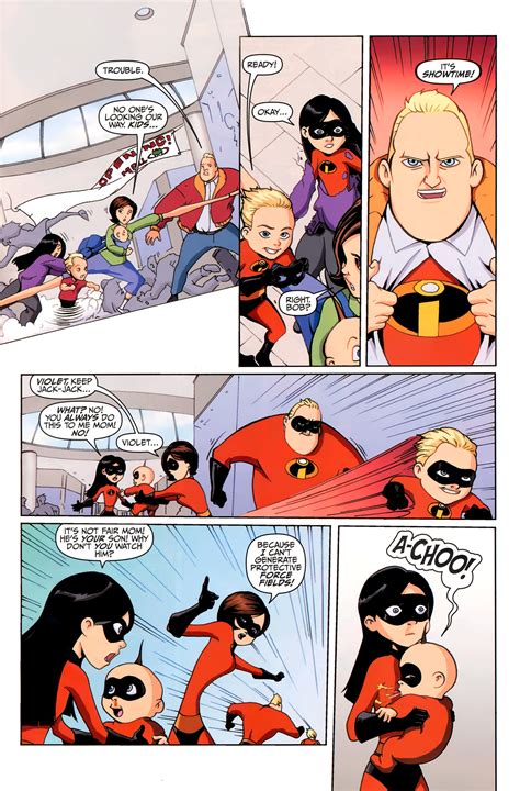 Read Online The Incredibles 2009 Comic Issue 1