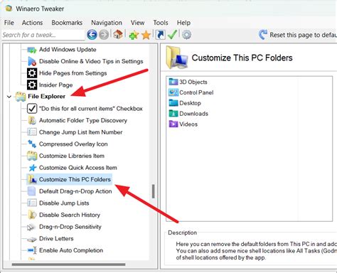 How To Add Or Remove Folders From ‘this Pc Section In File Explorer On