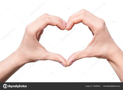 Heart Sign Of Hands Stock Photo By ©dimabaranow 162989026