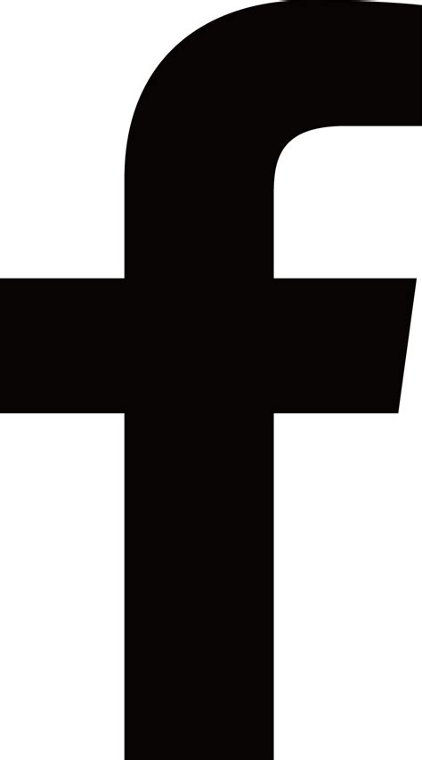 Vector Facebook Logo Black And White Png Image Transparent