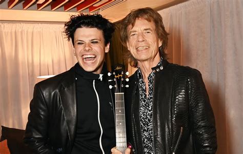 Mick Jagger Presents Yungblud With Special Guitar At Rolling Stones Gig