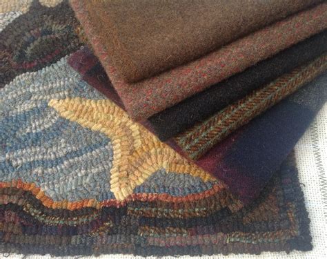 Wool Fabric For Rug Hooking And Applique Fat Quarter Yard Surprise Me