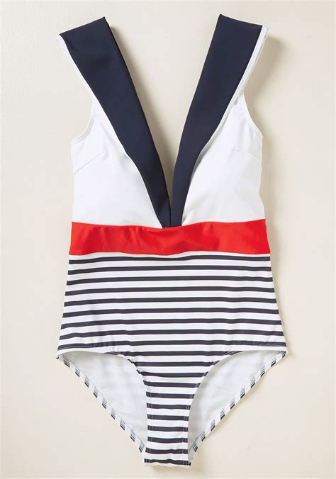 Pin By Emily Jewell On Fashionista Styles Nautical Bathing Suits