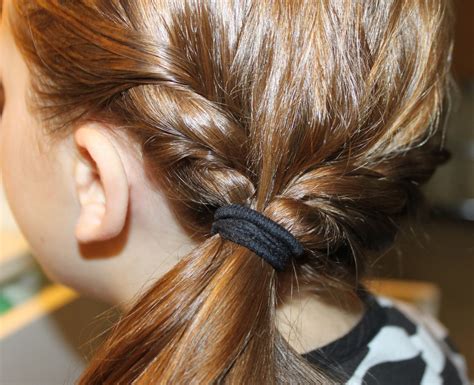 Hairstyles For Girls The Wright Hair Rolls To Side Pony