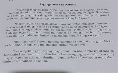 ano ang masasabi mo sa mga maikling kwento na itomay natutuhan ka bang aral na hatid ng mga ito
