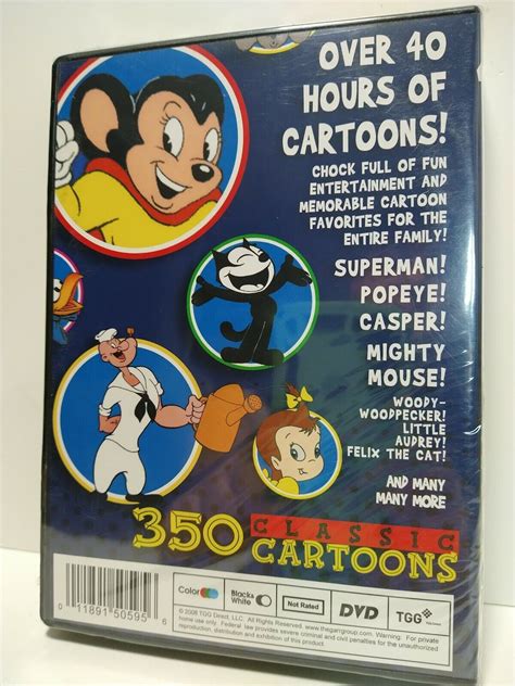 350 Classic Cartoons Dvd 11891505956 Ebay