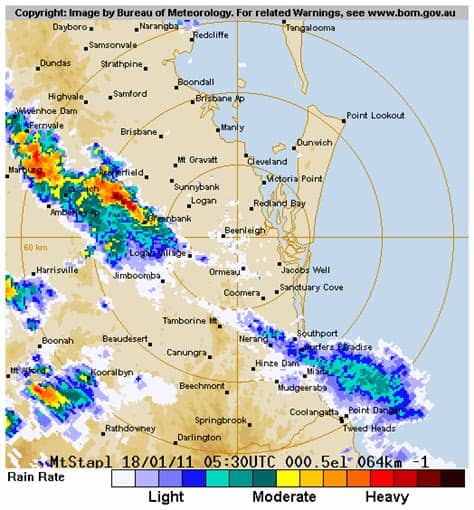 Provides access to meteorological images of the australian weather watch radar of rainfall and wind. Uploaded by: Bern 950 views