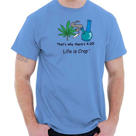 420 Weed Adult Stoner Smoker T Shirt Tee Minaze