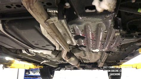 2017 Toyota Camry Xle Undercarriage At Sarchione Ford Youtube