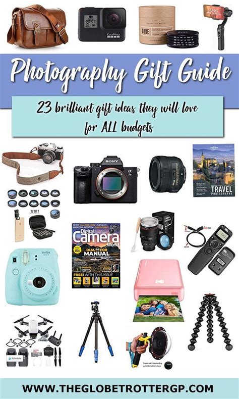 We make shopping quick and easy. Best Gifts for Travel Photographers for ALL Budgets ...