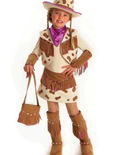 Girls Rhinestone Cowgirl Costume Halloween Costumes