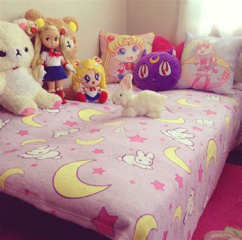 Get more photo about home decor related with by looking at photos gallery at the bottom of this page. My kawaii Sailor Moon bed/ room! ^_^ check out my ...