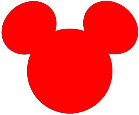 Mickey Mouse Ears Printable Logo Clip Art Clipart Best