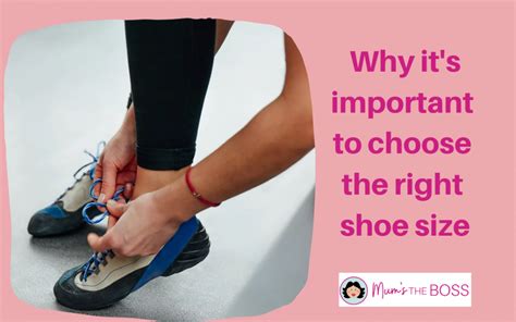 Choosing The Right Shoe Size