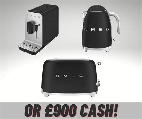 Cash Or This Smeg Bundle Kettle Toaster And Coffee Machine Breeze Competitions