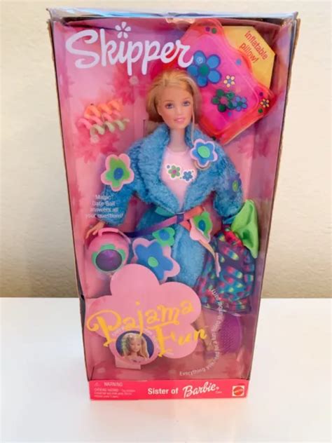 1999 pajama fun skipper doll nib barbie sister mattel 24592 34 99 picclick