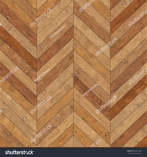 Seamless Wood Parquet Texture Chevron Light库存照片608812481 Shutterstock