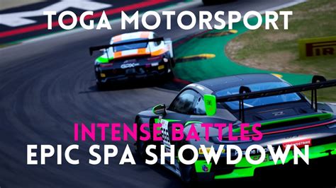 Intense Battles Assetto Corsa Competizione Epic Spa Showdown YouTube