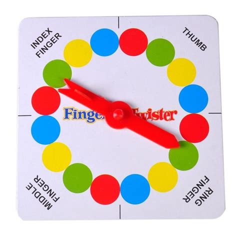 Finger Twister Board Finger Twister Twister Game Autism Activities