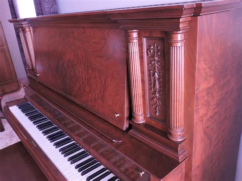 Mason And Risch 53″ Antique Upright Piano Plams Piano Solutions