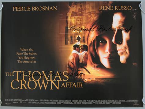 The Thomas Crown Affair Original Vintage Film Poster Original Poster