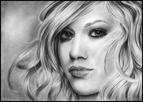 Kelly Clarkson The First Drawing I Ever Saw From Zindy I Was Hooked