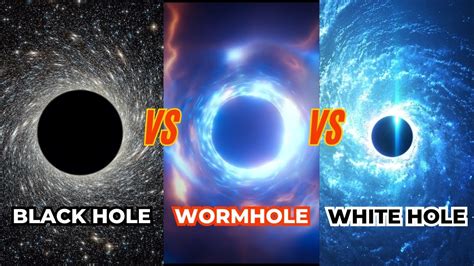 Cosmic Clash Black Hole Vs Wormhole Vs White Hole By Yabopos