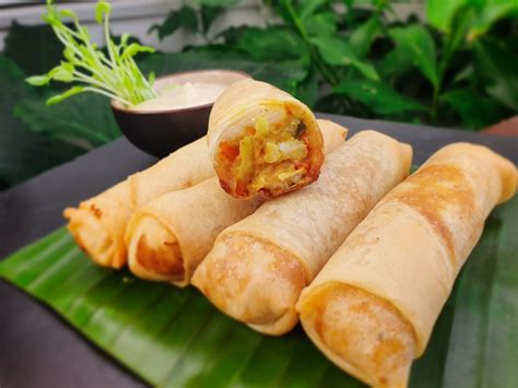 Thai Chicken Spring Rolls Recipe Of The Month