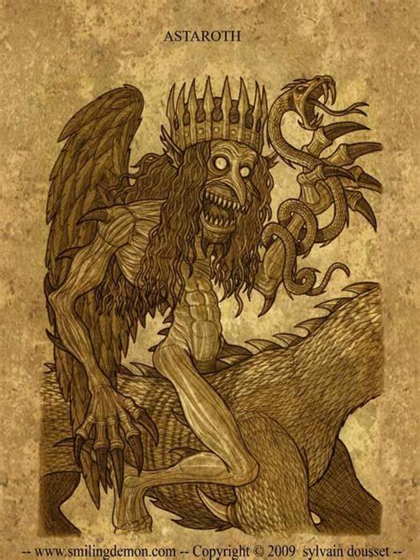 Astaroth Demon Demonology Angels And Demons
