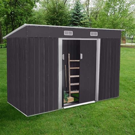 Patio Lawn And Garden Jaxpety 42 X 91 Outdoor Storage Shed Garden Shed