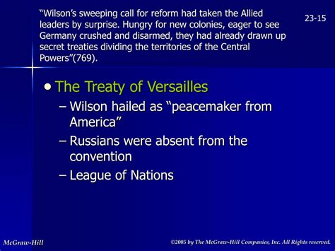 Ppt Chapter 23 The United States And The Old World Order Powerpoint