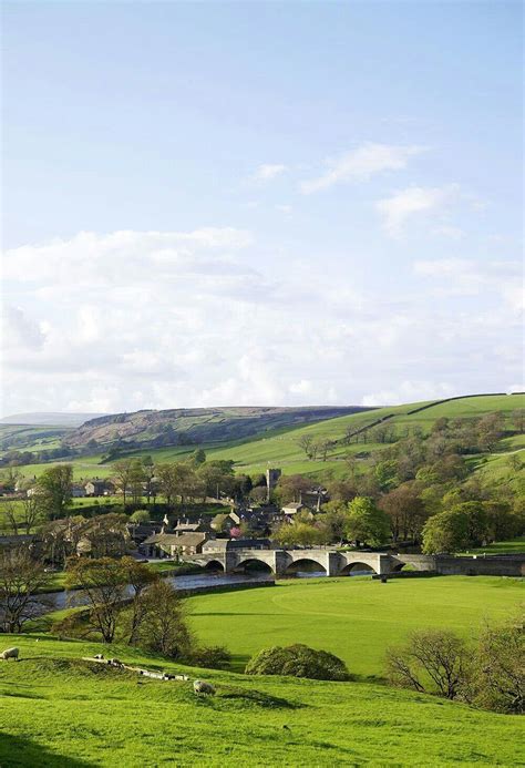 England is a country that is part of the united kingdom. Burnsall, Wharfedale (Yorkshire Dales, England) by PA ...