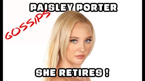 Paisley Porter Retires Youtube