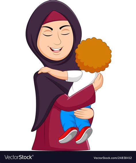 Muslim Mother Clipart