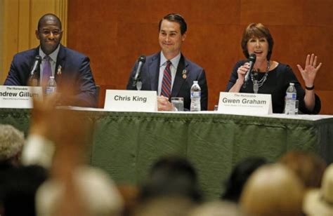 Lovefest Forum For Democratic Gubernatorial Candidates Features One Foe