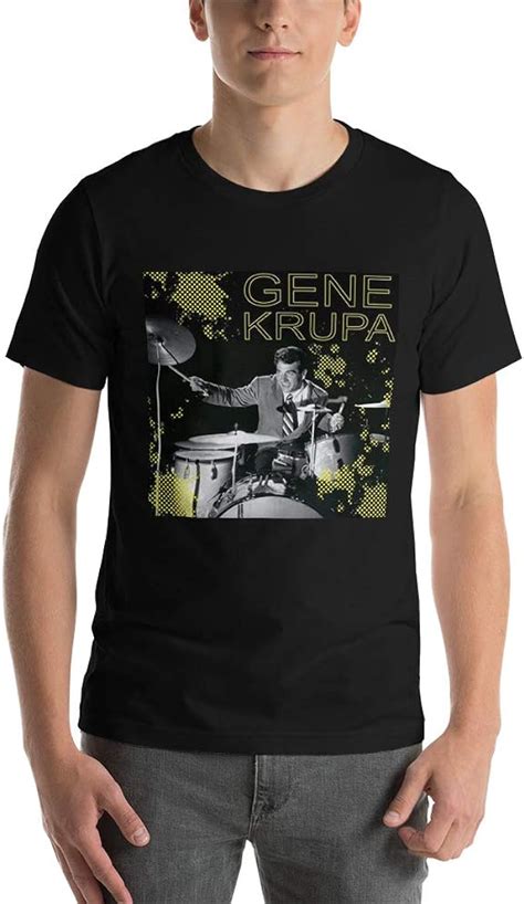 Gene Krupa Jazz Lgend Unisex T Shirt Lero Uk Clothing