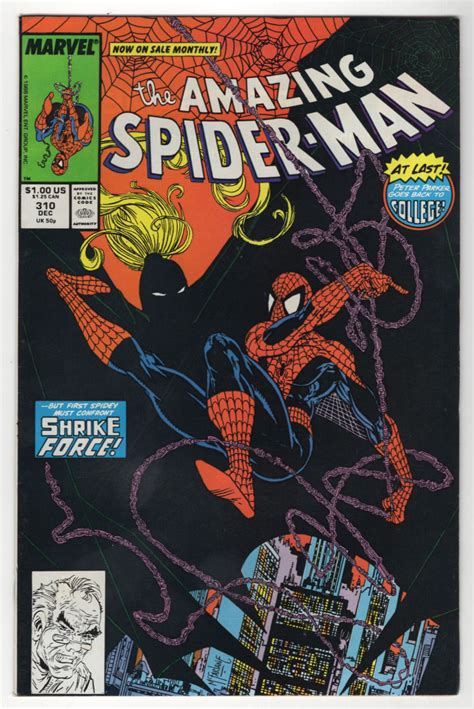 The Amazing Spider Man 310 David Michelinie Todd Mcfarlane First