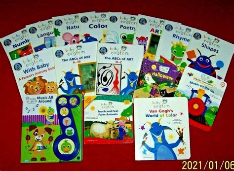 16 Baby Einstein Books Music Play A Sound Lets Explore Parent Guide
