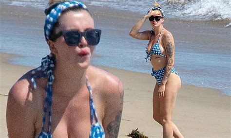 Ireland Baldwin Displays Her Dangerous Curves In A Bikini During Malibu