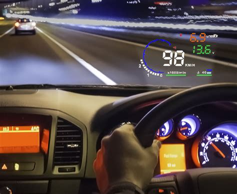 Obd Ii Car Head Up Display Dashboard Speedometer Nz
