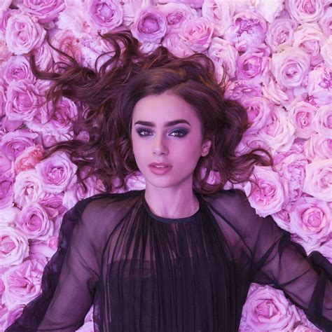Lily Collins For Lancome New Miracle Secret Fragrance Campaign Hawtcelebs