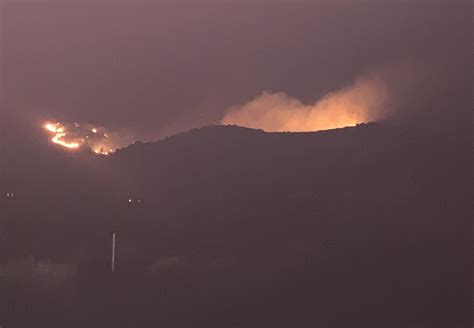 Evacuations Underway As Wildfire Burns North Of Kingman