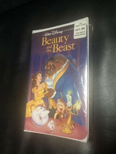 Mavin Vtg Walt Disney Classics Beauty And The Beast Black Diamond Vhs