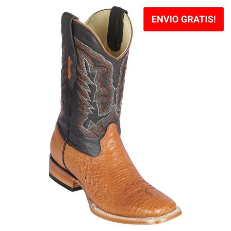 Botas De Avestruz Negras Para Hombre Envio Gratis Usa —