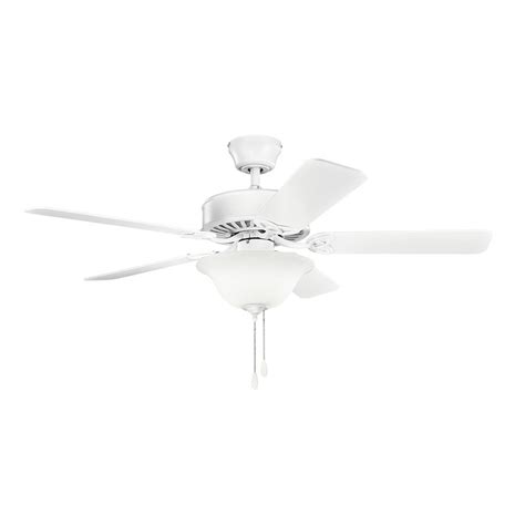 Deluxe White 52 5 Paddle Ceiling Fan Midcountry Homes